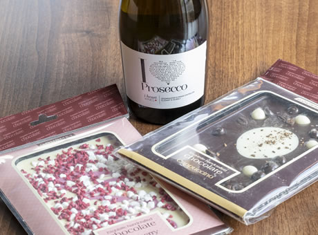 Prosecco and chocolate: £25
