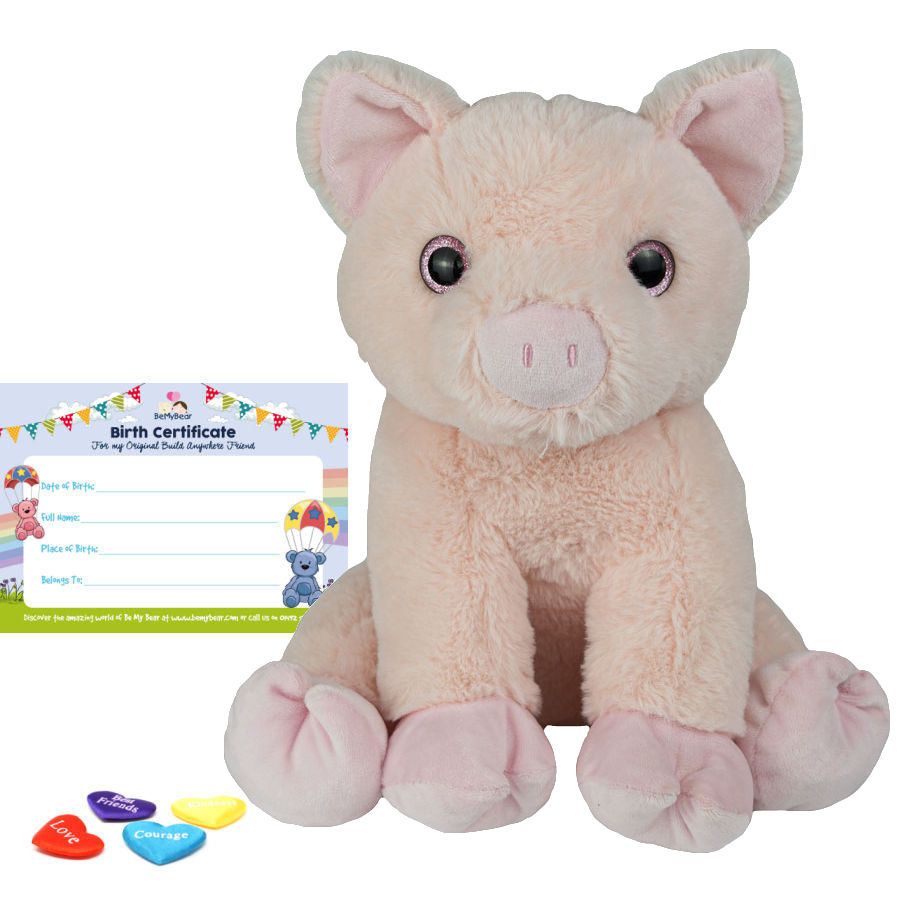 Build your own Percy Pig Teddy Bear Kit: £18.95